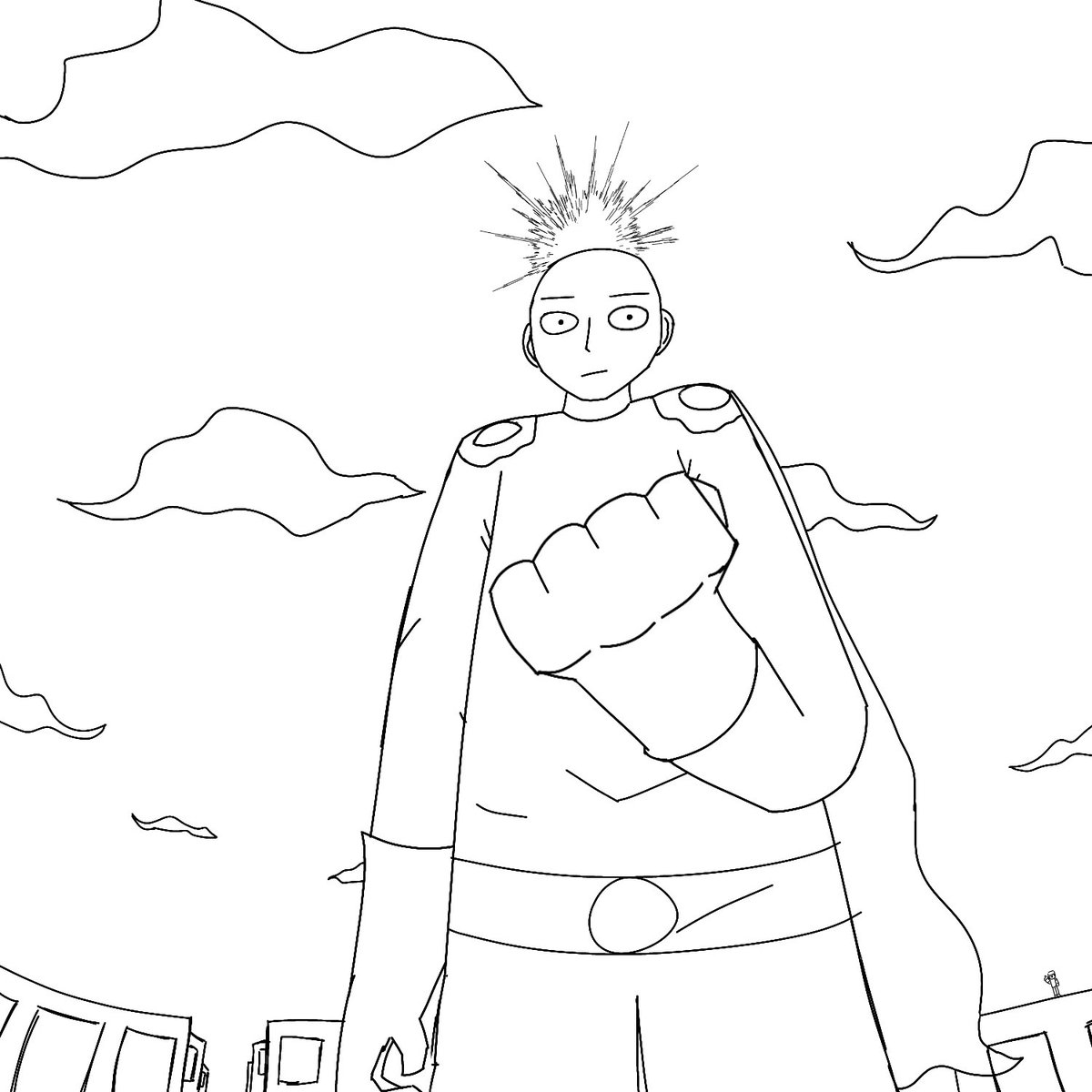 Gente quiero declarar que de ahora en adelante los domingos seran domingos de one punch man, empezando por hoy
#art #dibujo #onepunchman #tremendodibujasometiresionocausa