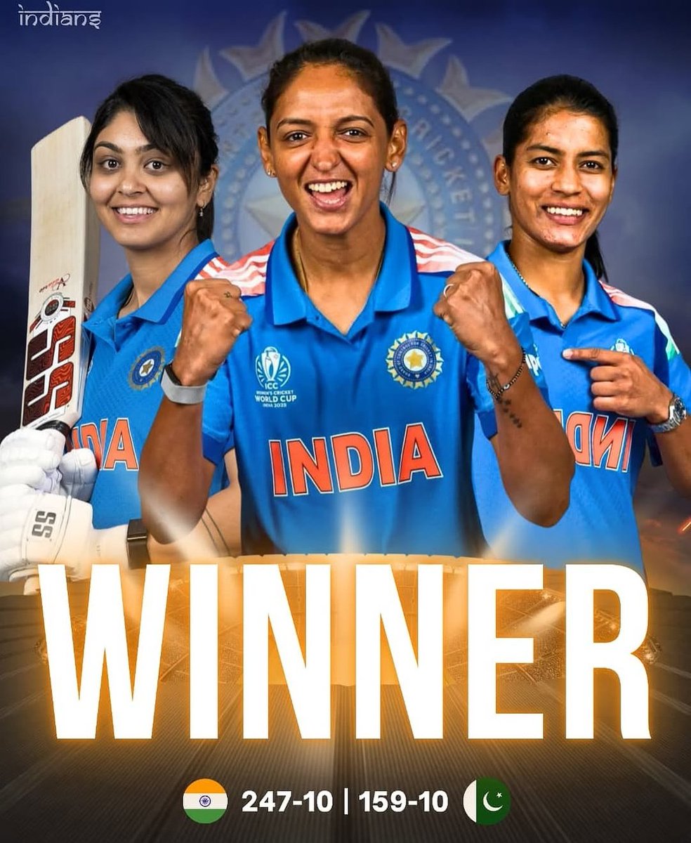 VyasLabhesh's tweet image. 🎉🎉🎉Congratulations team India 🇮🇳
#indianwomencricket 🎉🎉🎉🎉