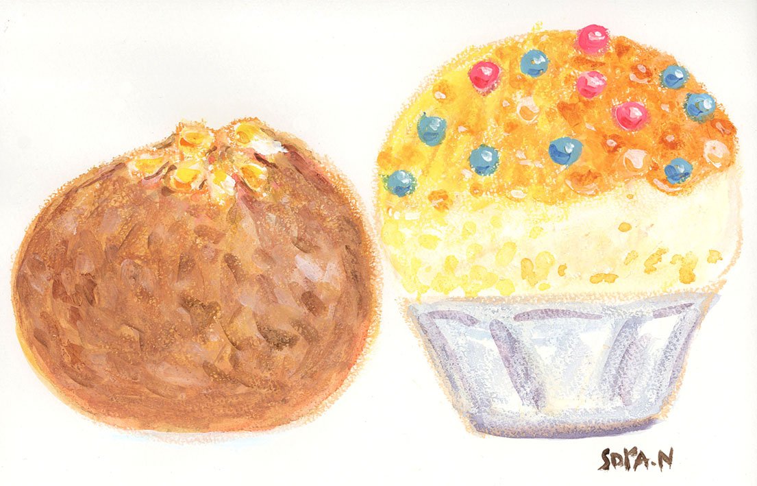 「イラストレーターめし」
秋祭りがありました。
かき氷を食べたいというので
すごい行列でしたが食べました。
シロップはみかんとレモンの二種がけ。
天然氷で、ふわふわな仕上がり。
口の中で一瞬で溶けてしまう美味しさ。
帰りにパン屋さんでチーズパンを
買って帰りました。
#イラストレーターめし