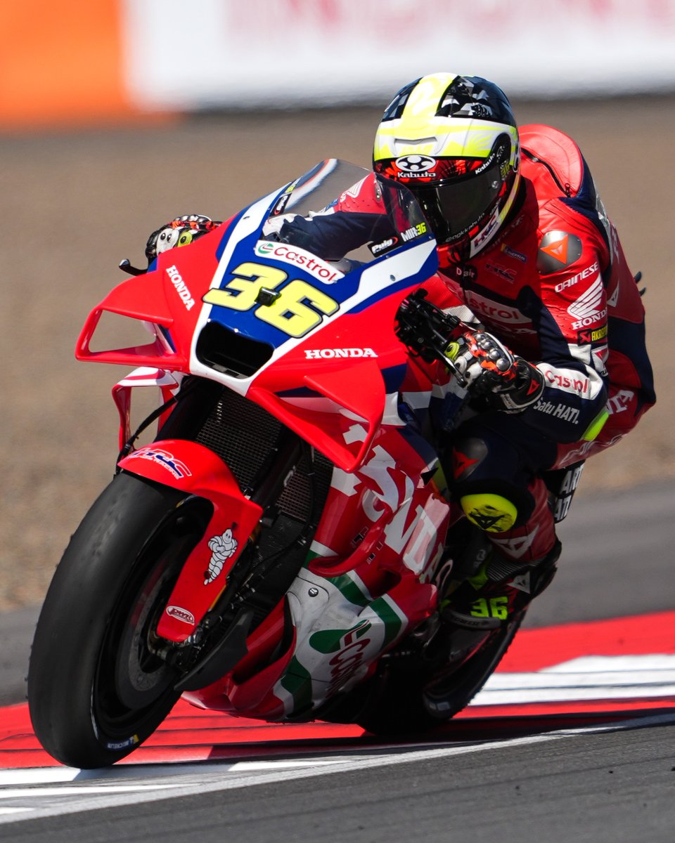 HondaMoto_HRC's tweet image. MotoGP #IndonesianGP Sprint

Joan Mir P5⃣
Luca Marini P1⃣3⃣
Johann Zarco DNF
Somkiat Chantra DNF

Thank you for your support!

#Honda