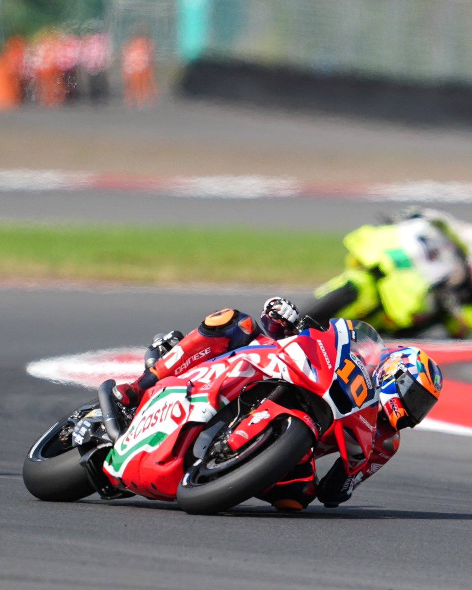 HondaMoto_HRC's tweet image. MotoGP #IndonesianGP Sprint

Joan Mir P5⃣
Luca Marini P1⃣3⃣
Johann Zarco DNF
Somkiat Chantra DNF

Thank you for your support!

#Honda