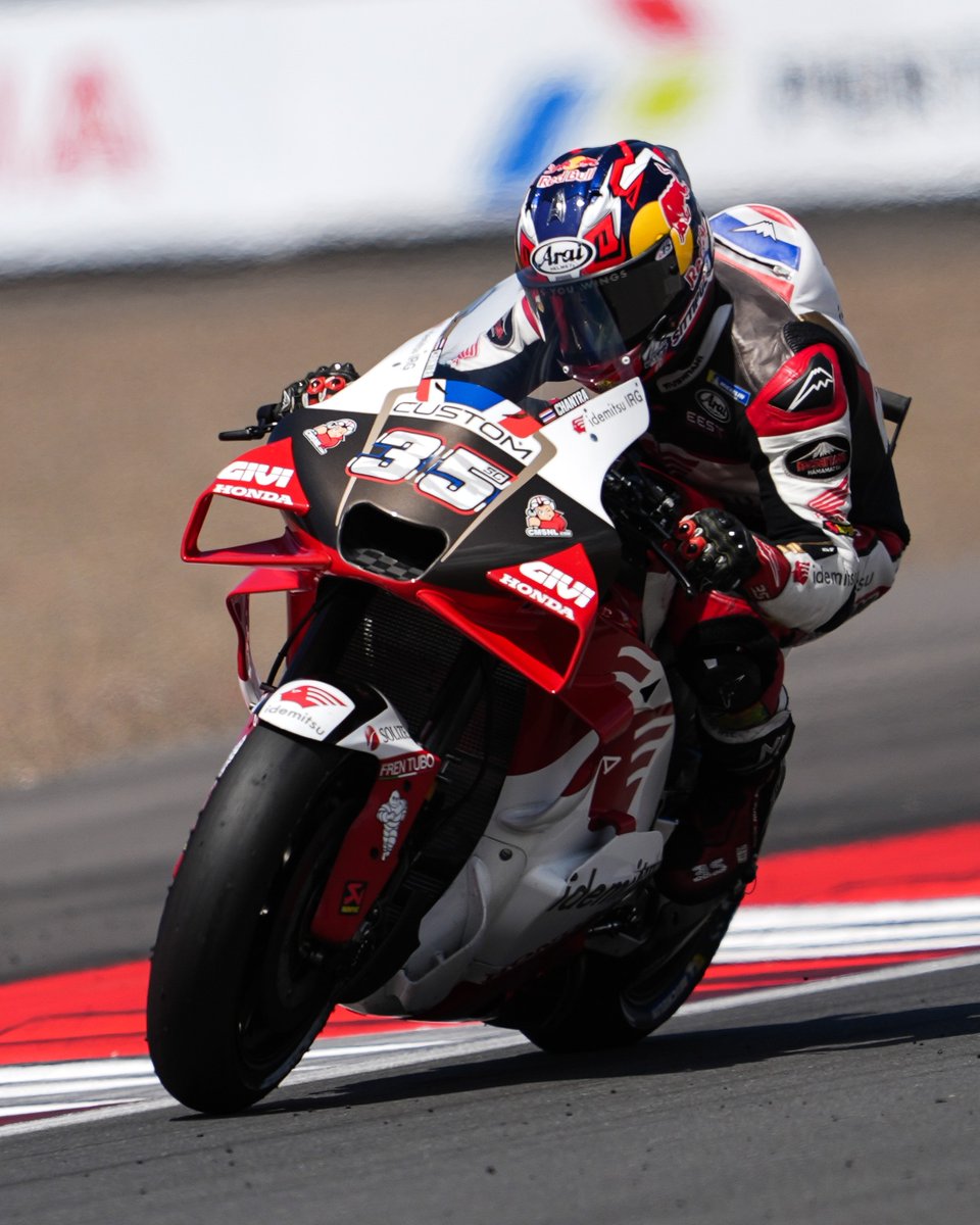 HondaMoto_HRC's tweet image. MotoGP #IndonesianGP Sprint

Joan Mir P5⃣
Luca Marini P1⃣3⃣
Johann Zarco DNF
Somkiat Chantra DNF

Thank you for your support!

#Honda