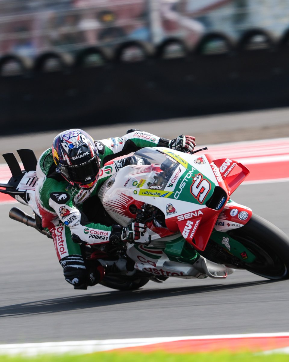 HondaMoto_HRC's tweet image. MotoGP #IndonesianGP Sprint

Joan Mir P5⃣
Luca Marini P1⃣3⃣
Johann Zarco DNF
Somkiat Chantra DNF

Thank you for your support!

#Honda