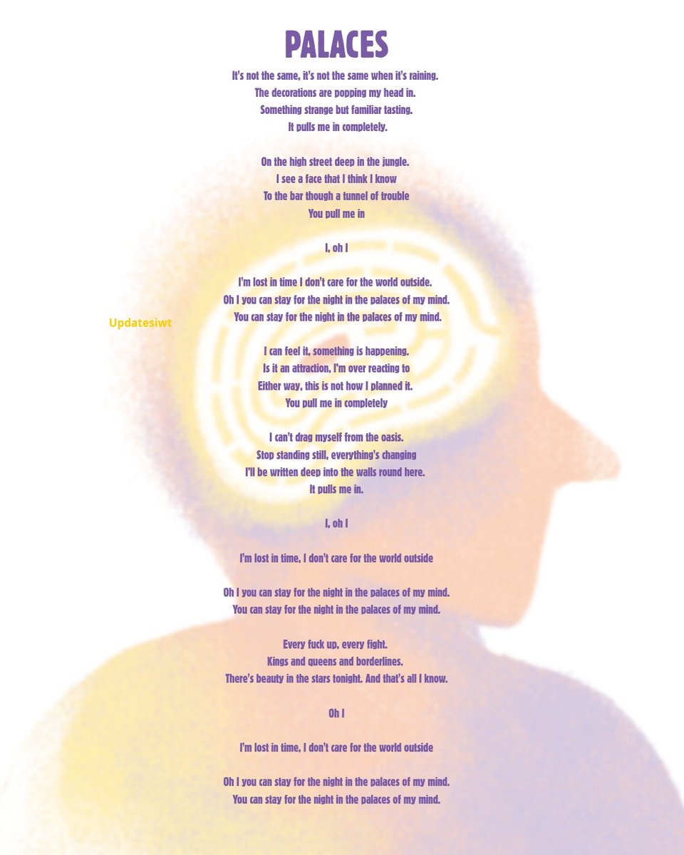 PALACES LYRICS #AFHFNewYork