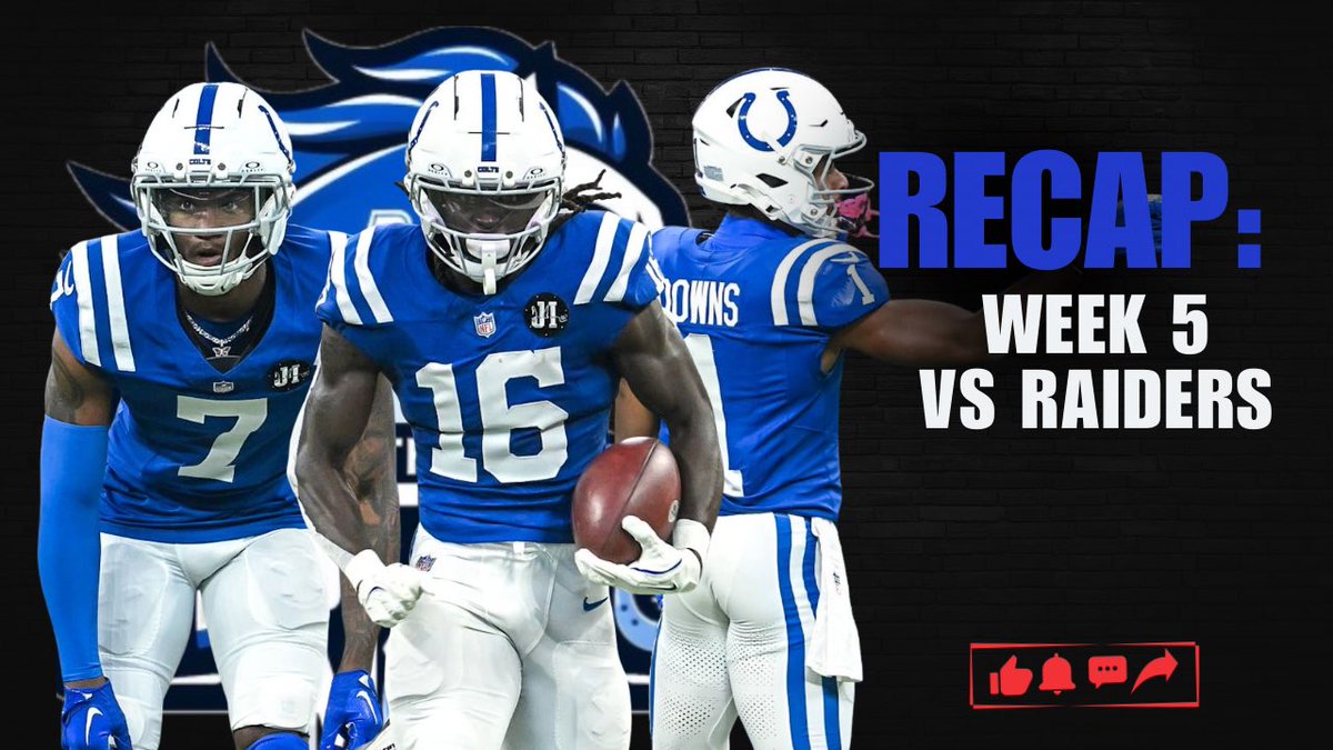 Recap the Week 5 Colts vs Raiders game.  

Co-Host <a href="/TheUncleGhandi/">The Uncleghandi</a> provides insight on the team’s victory over the Raiders. 

Watch the clip: youtube.com/shorts/3Rwl097… via <a href="/YouTube/">YouTube</a>

Share your thoughts in the comments below.  #ForTheshoe #Colts #Hsmobpodcast