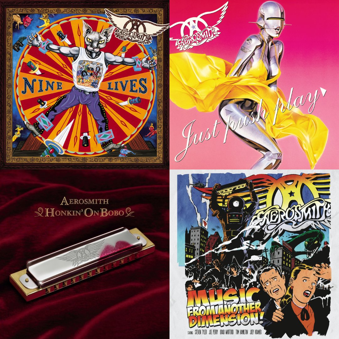 エアロスミス　AEROSMITH　アルバム16点セット【旧規格・初回盤・限定盤】 エアロスミス（Aerosmith）のアルバム全20作がミニLP仕様で復刻