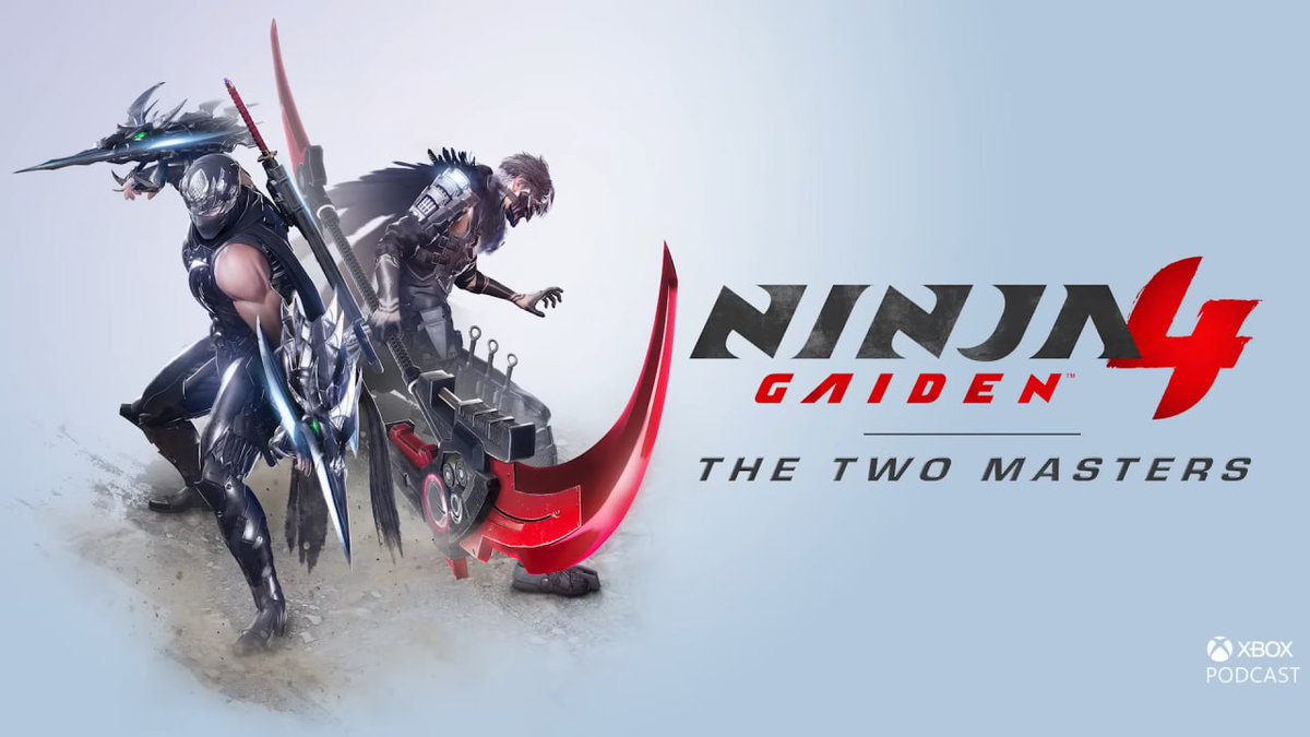 DeepSpaceDread's tweet image. The "Two Masters" expansion for Ninja Gaiden 4 will be released in early 2026

It will add a new storyline and many types of weapons for Ryu and Yakumo.

The game itself will be released on October 21.

#NinjaGaiden4 #TwoMasters #RyuHayabusa #Yakumo #ActionGame #HackAndSlash