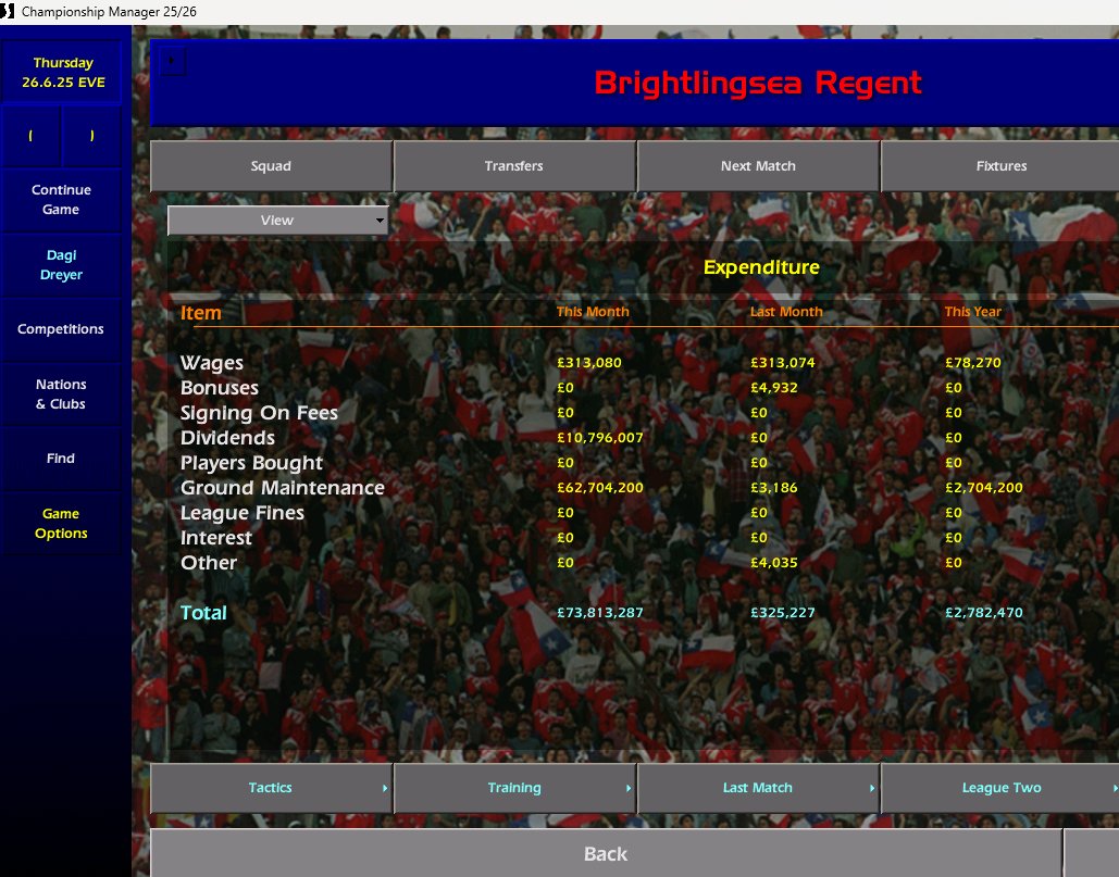 First time seeing this..

£62M for buying a 6000 capacity stadium with 1000 seated...

I got scammed..

#CM0102