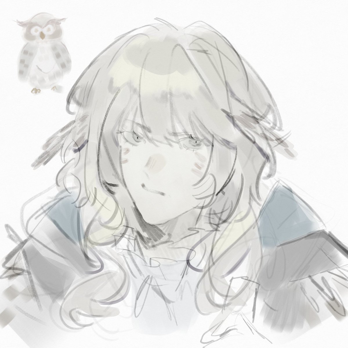 HoUChan404's tweet photo. The cult made her more expressive (grumpy) and less haired #hexasona https://t.co/anOpvak4Lx