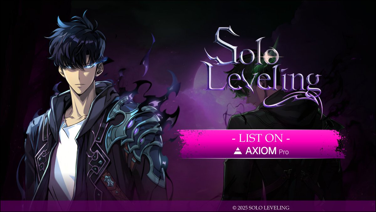 the_sololevel's tweet image. Pump it up! $SOLOLEVEL is now on AXIOM
axiom.trade/meme/32kyx5GSD…