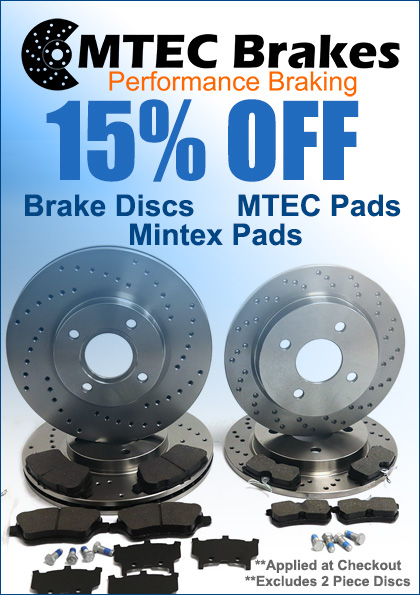 MTECBrakes's tweet photo. MTEC BRAKES - SALE NOW ON - 15% OFF BRAKE DISCS (exc 2 piece), MTEC PADS AND MINTEX PADS - On until the end of the month - Open 6 days per week - https://t.co/pQXNWiAgcJ https://t.co/On0BC2zC08