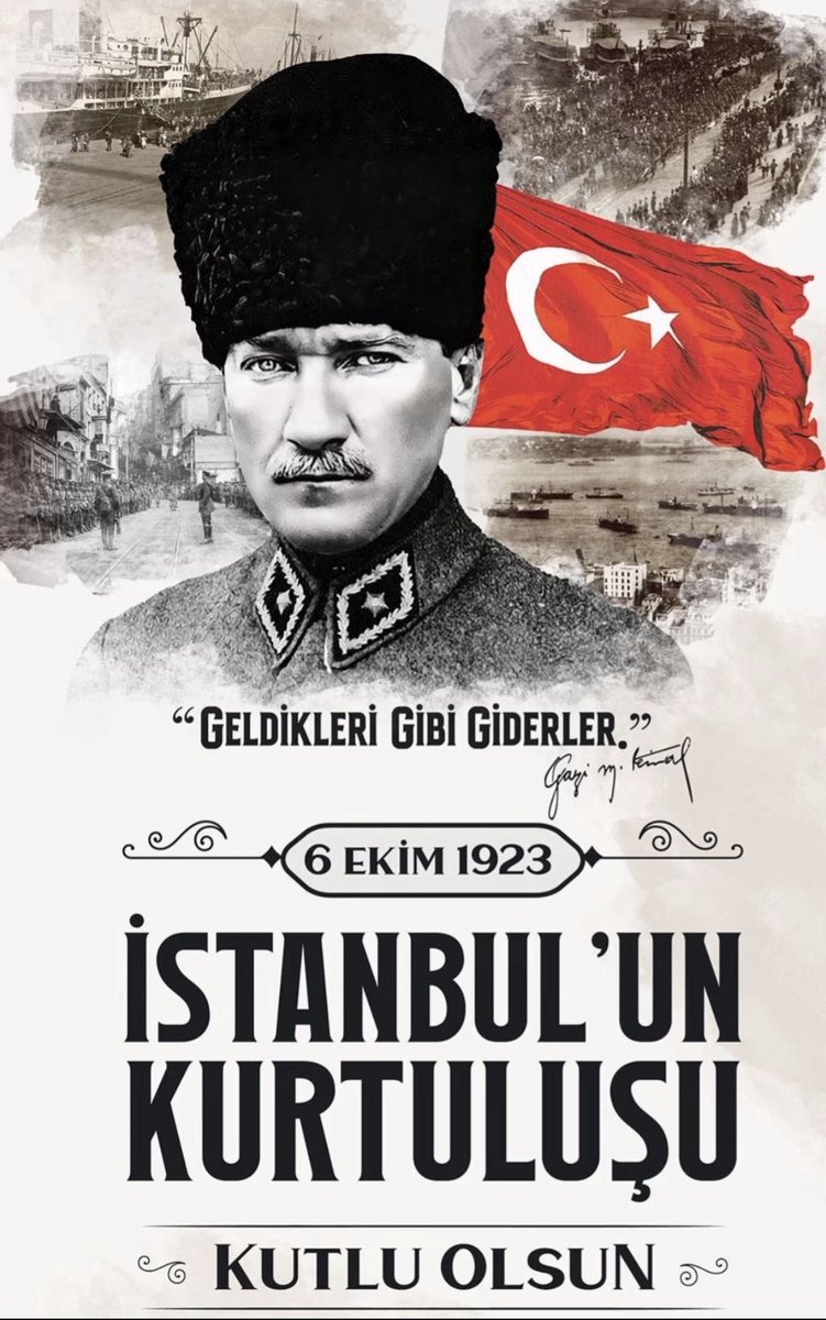 İstanbul’un kurtuluşunun 102. yılında; Gazi Mustafa Kemal Atatürk başta olmak üzere tüm kahramanlarımızı rahmet, minnet ve saygıyla anıyoruz.
#istanbulunkurtuluşu #FatihAkşemsettinMahalleBüyükBirAile