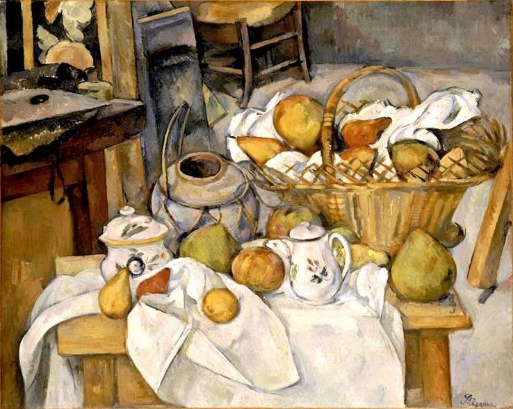 MAEGHTYoyo's tweet image. Miam miam !
Un Cézanne qui ressemble à un Cézanne, &quot;Nature morte au panier&quot;, 1888.
.
#Cezanne #NatureMorte #PaulCezanne
#Maeght #Automne…