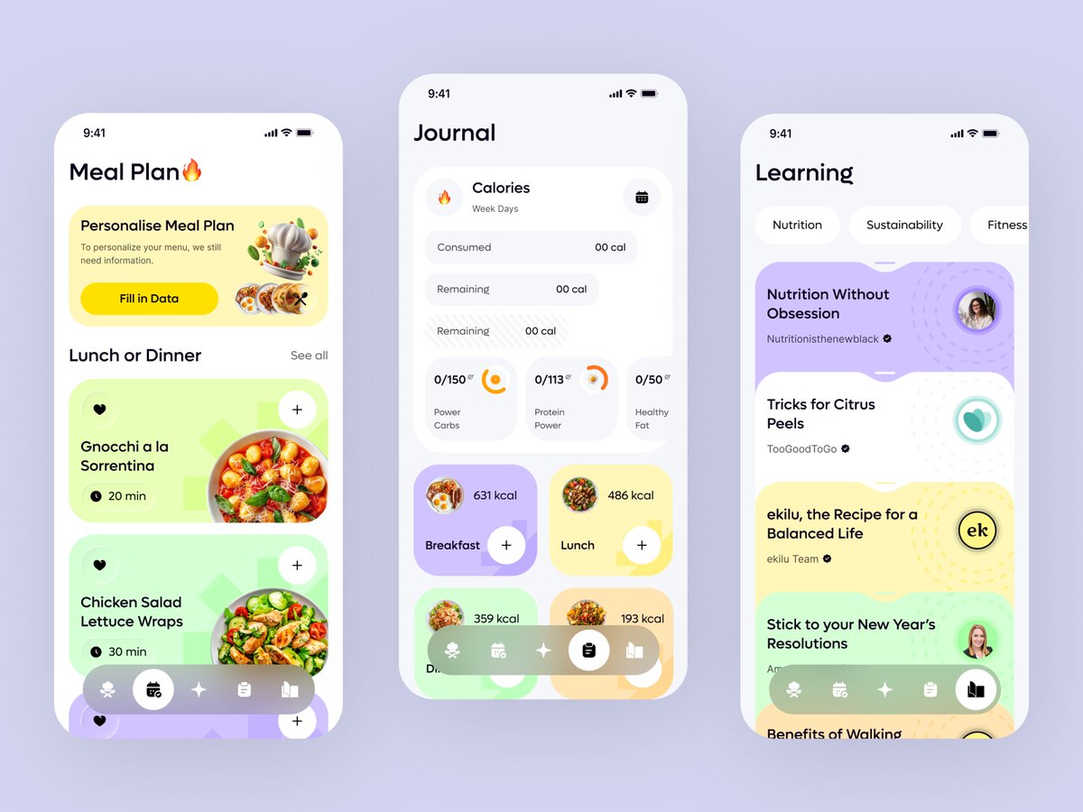 Mohammad_ali_jr's tweet image. AI Food Recipe App

#Software #MobileApp #iosdesign