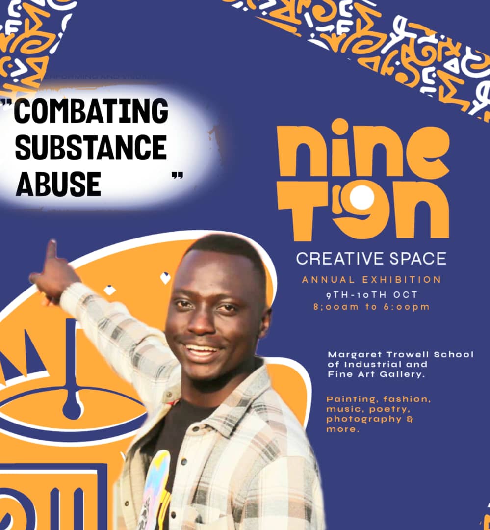 THIS INDEPENDENCE DAY 
The 9.10 Creative Space an Annual exhibition where the 9's and 10's in ART meet up to showcase art, fashion, music, poetry, animation, painting, modeling in an effort to Combat Substance abuse among the creatives in the industry.

ART AND MENTAL HEALTH
