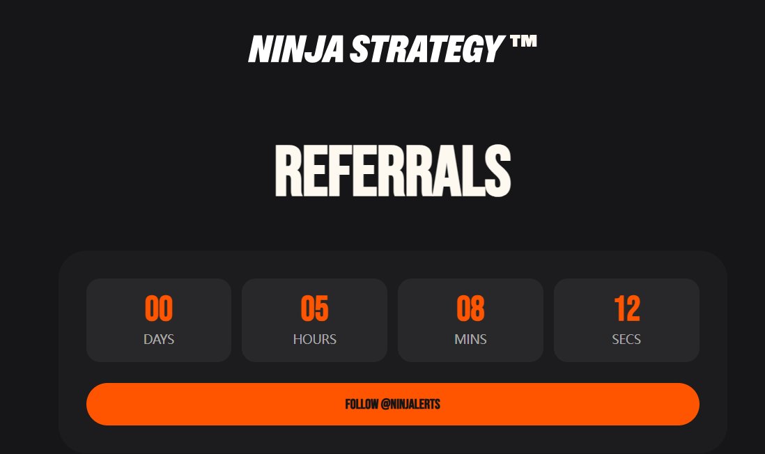 比特币生态的NFT忍者微策略<a href="/ninjalerts/">NinjaStrategy™</a>
的打新，热度不错！大概率可以赚钱，官推有416个全球KOL和289个中文KOL关注，还是国外KOL主导的项目，可以冲一下!  
今晚8.30，用unisat和Xverse钱包去打， 准备BTC作为手续费，晚上开干！ 需要链接x
ninjastrategy.fun/?pizza=2AO1