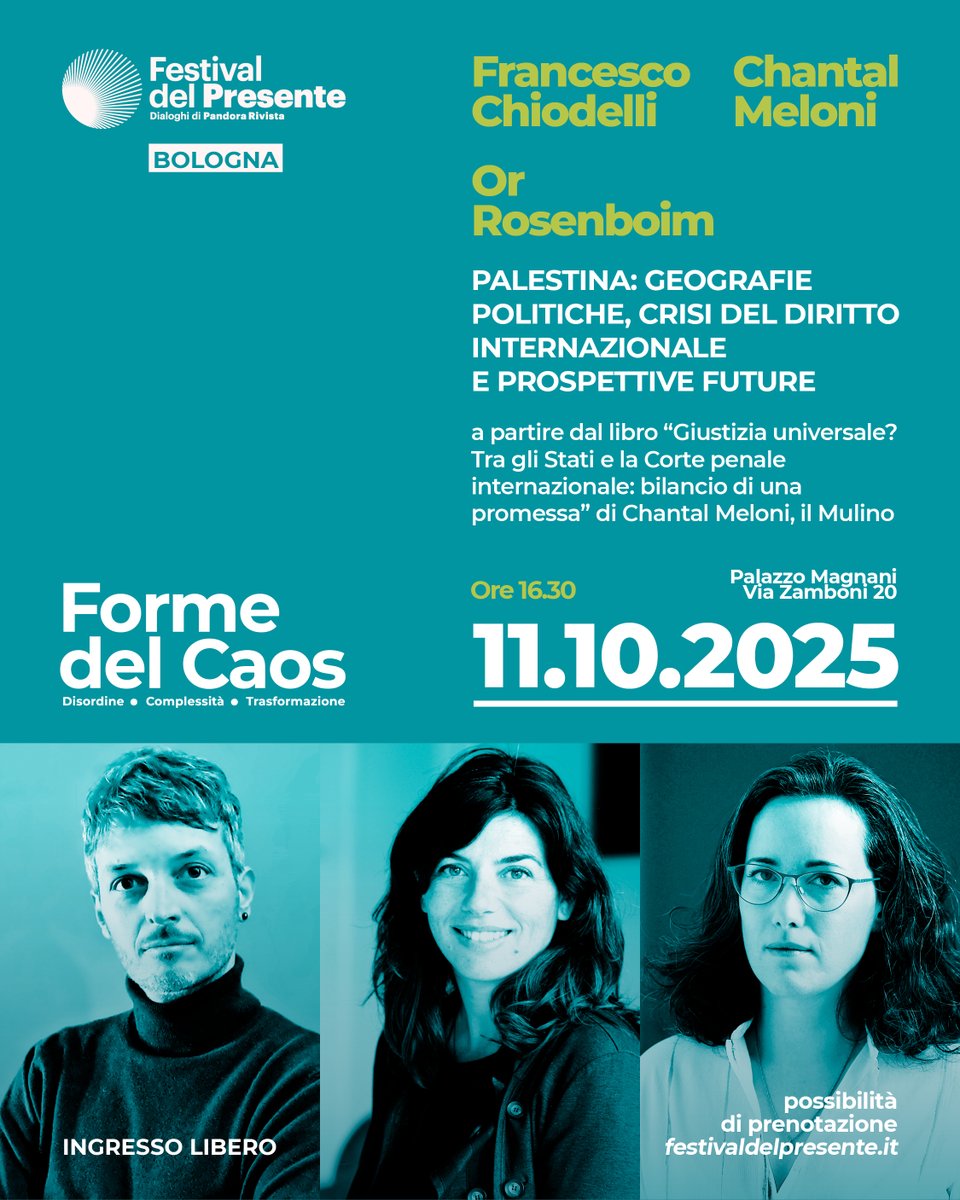 OrRosenboim's tweet image. Sabato al Festival del Presente di @pandorarivista parlerò della storia della Palestina, di ingiustizie ma anche di proposte per un futuro solidale e (più) giusto, con @chamelons e Francesco Chiodelli, ingresso libero.