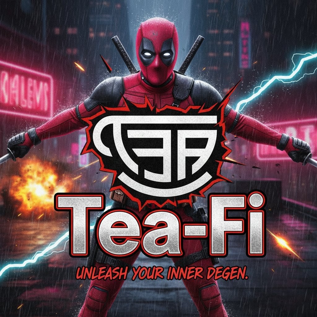 Volodymyr214926's tweet photo. No KYC, no “please wait for confirmation,” just you, the blockchain, and a sprinkle of magic. Pick a token — boom! Enter amount — bam! Confirm — and you’re already on the next level. This isn’t just a swap. It’s crypto with attitude. #TeaFiSwap #DeadpoolStyle #CryptoWithPunch https://t.co/cKz61fQeFW