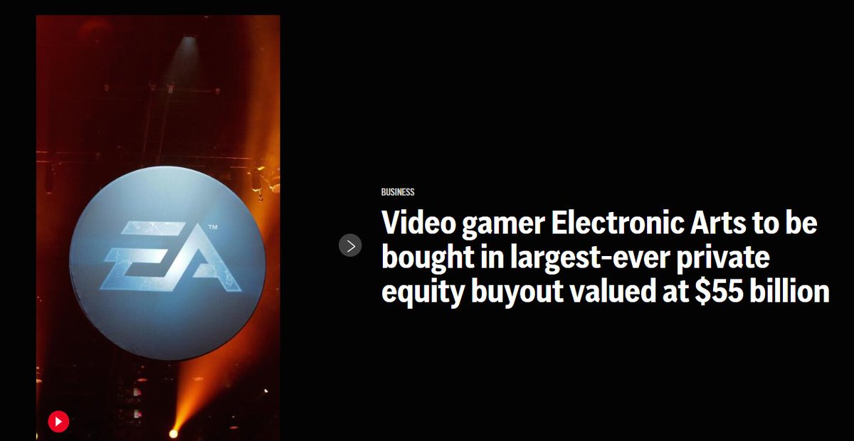 This is bigger than you might think: EA was delisted from the stock exchange because the Saudi Arabian fund hopes to make significant savings with the help of AI.

Musk is also focusing on AI + game development. Of course, we won't see a AAA game like Battlefield generated 100%