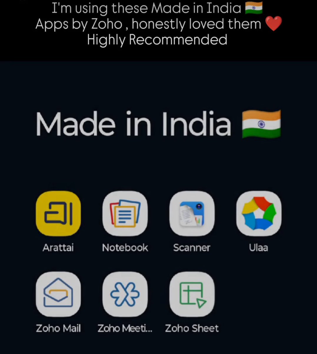 karankkfox's tweet image. Made in india 🇮🇳 
#Arattai #madeinindia