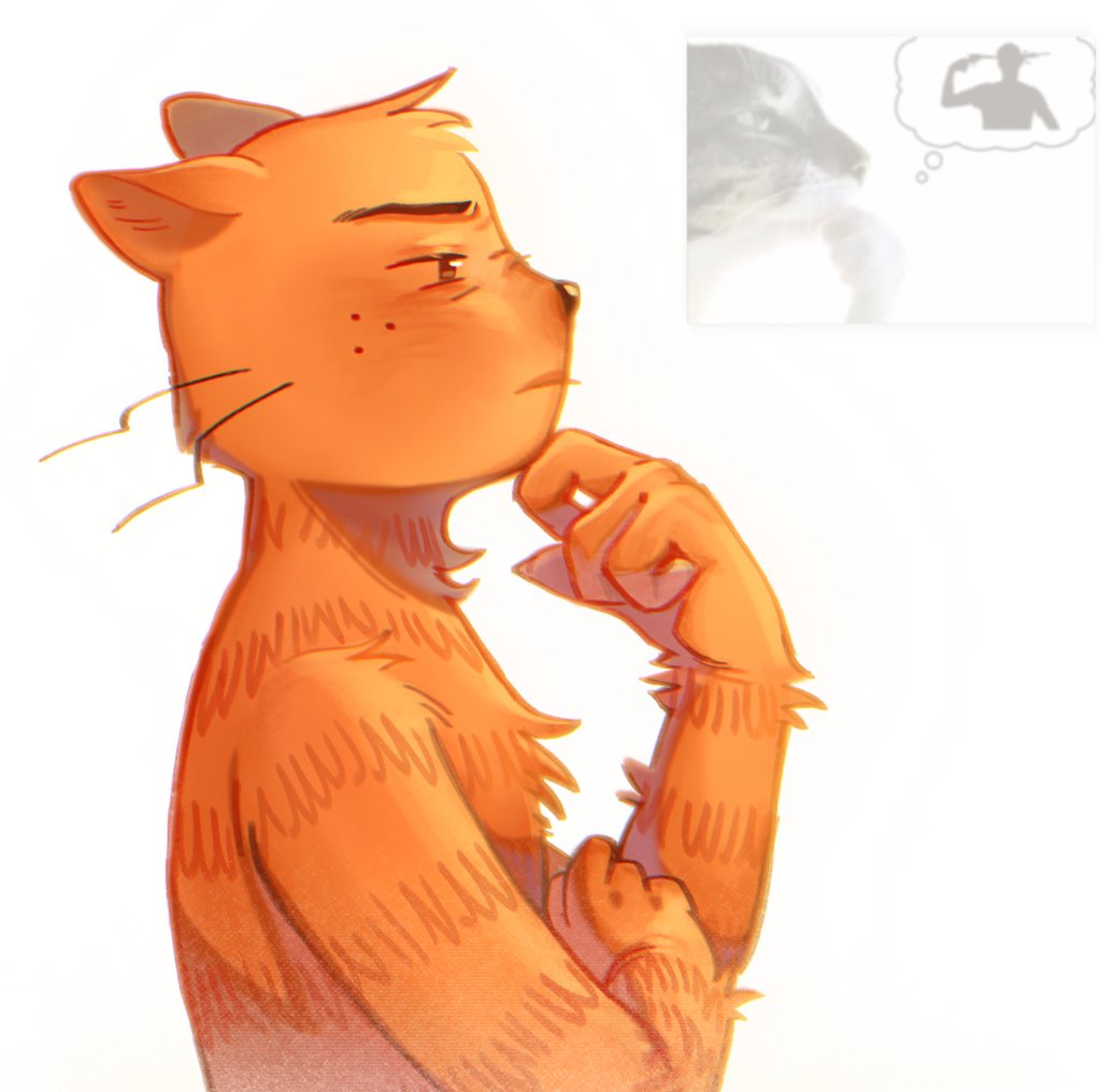 Perdón por no traer dibujos, esq no siento q pueda darles algo lo suficientemente interesante, merecen dibujos buenos y para eso ya hay buenos artistas pensaba,y pensando pasó mucho tiempo

dibujito d disculpa :B esq me pareció chistosa la pose
#dogman #dogmanfanart #peteythecat