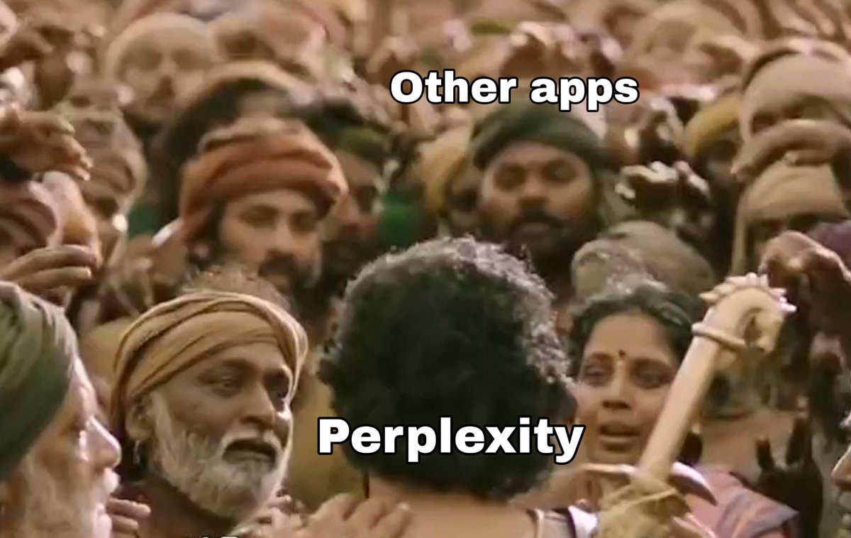 BruceWayneTrend's tweet image. Recent times lo best AI app 🔥 

Short period lo chala success ayyindhi 

#Perplexity 👌 #AravindSrinivas