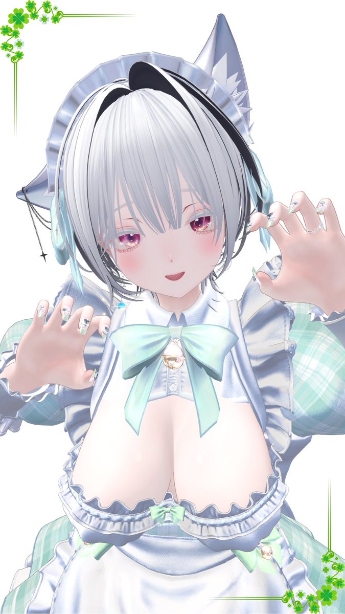 VRC_Trefle's tweet photo. 🍀CafeTrefle メイド紹介🍀

うたもち(@VRC_utamochi)

気まぐれ気味なにゃんこ耳メイド🐱
ツンと見えてもご主人様の前ではときどき甘えんぼです🤍

気分屋だけど、なついたご主人様にはとことん忠実🐾
ふとした瞬間のデレに癒されてください🍀

#CafeTrefle_vrc https://t.co/vWdcVUBaeZ