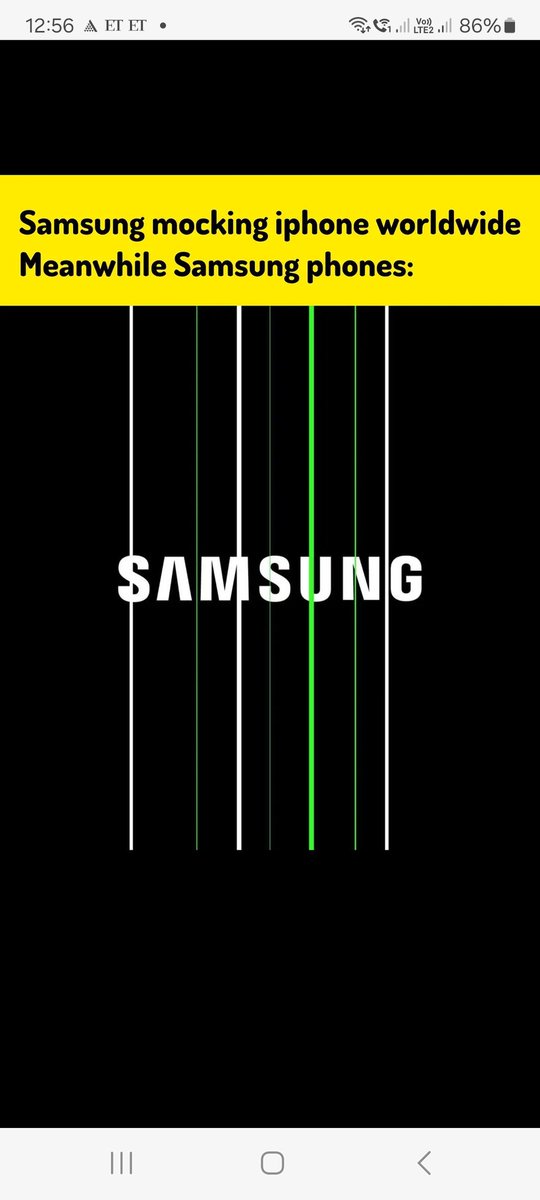 abhishek29791's tweet image. THE WORST BRAND IN PHONES @SamsungIndia  @SamsungMobile @SamsungMobileUS #greenlineissue #samsung #samsunggalaxys24onbbd