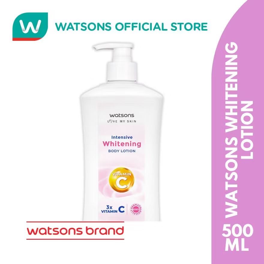 deerivera22's tweet photo. Check out WATSONS Intensive Whitening Body Lotion 500ml for ₱209. Get it on Shopee now! https://t.co/rfrhgIcnVT https://t.co/4VQfjglVte