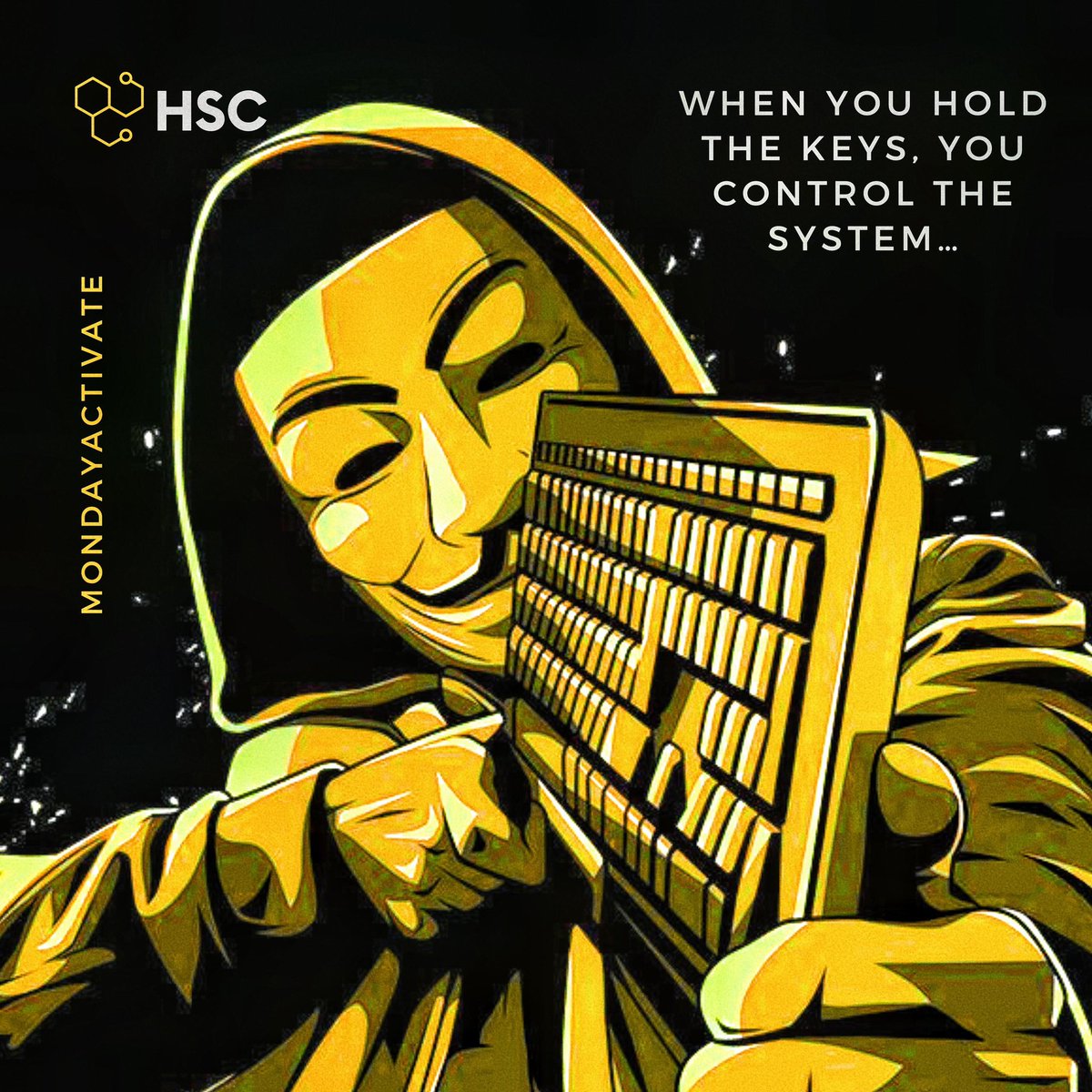 HSC_Consult's tweet image. He who owns the key owns the system 
Happy new week 
#hackermindset #hsc