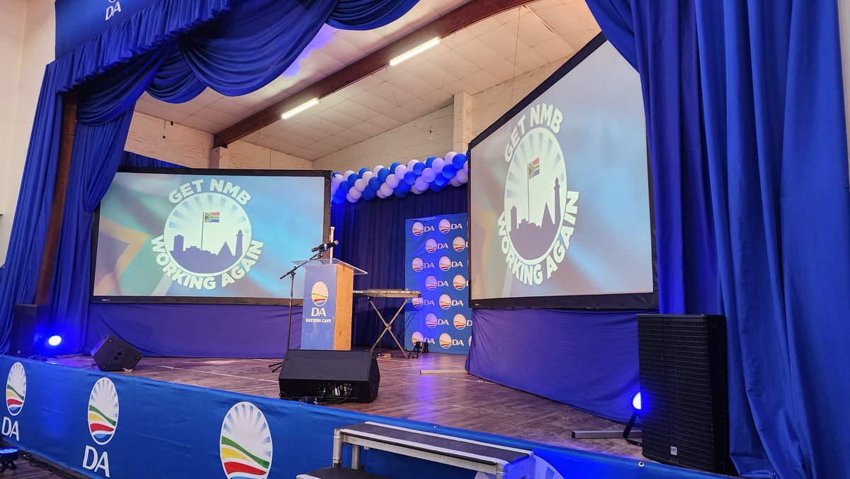 DAEasternCape's tweet image. 🚀 Ready to launch! Today we’re unveiling Retief Odendaal’s bold vision to get Nelson Mandela Bay working again. 💙 #DAatWork #getNMBworkingagain