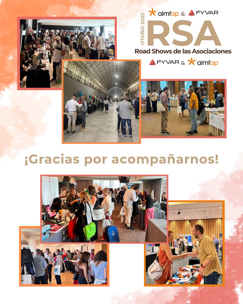 aimfap's tweet image. 🍂RSA Otoño 2025🚀
Primera edición = éxito total✅
Jornadas ágiles, enfocadas y con impacto real en el sector📈
Nuevas oportunidades en cada ciudad🌍
Gracias a expositores y visitantes por hacerlo posible🤝
Compromiso firme: seguir aportando valor al sector💼
#RSA2025 #Networking