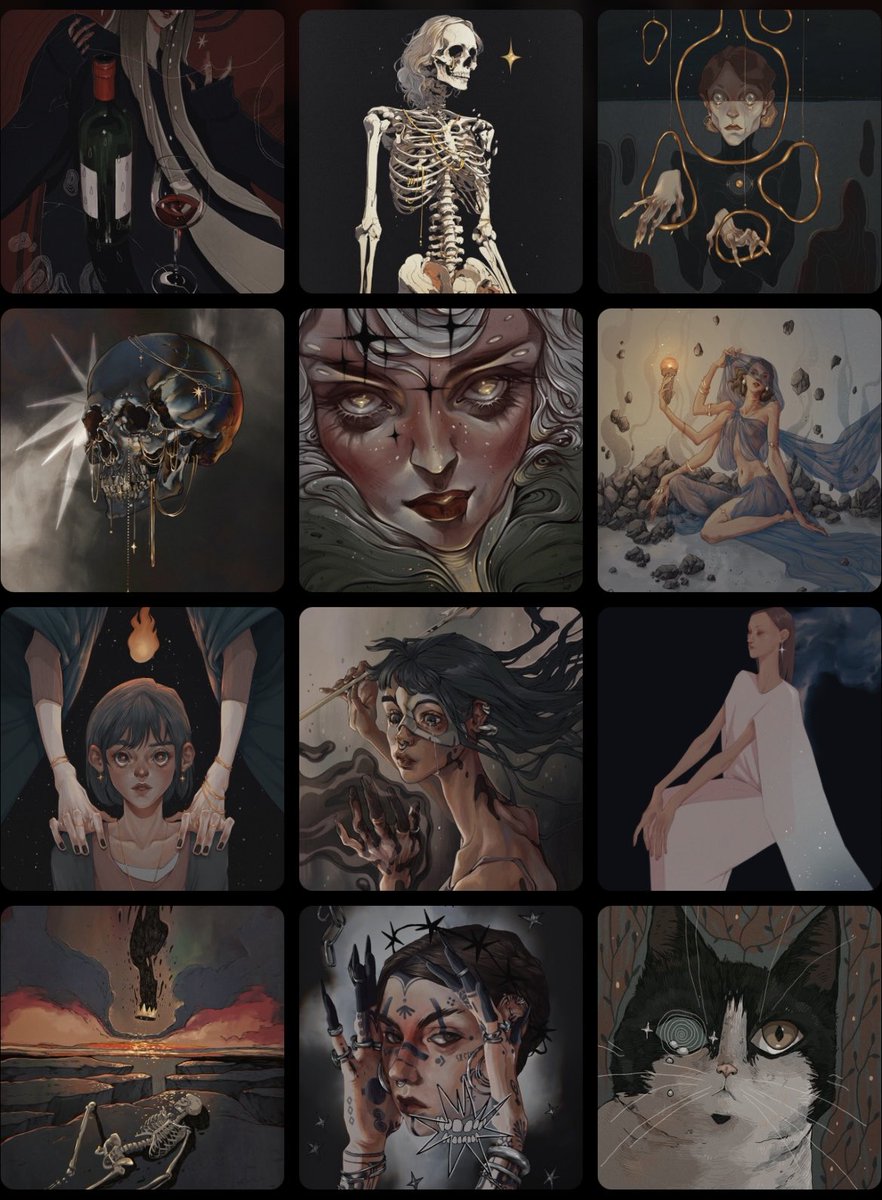 need an auction to pay for the canvases 👽♾️