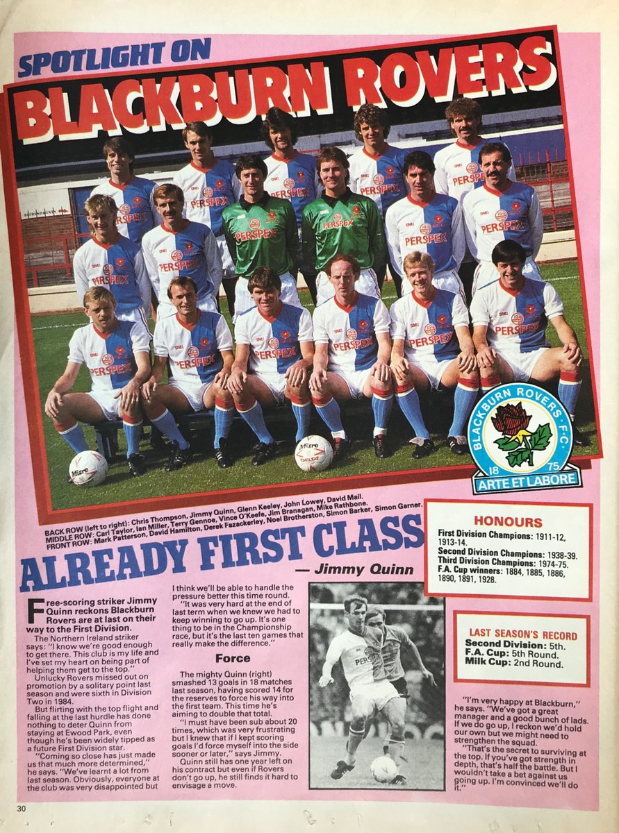 The 1888 Letter (@1888letter) on Twitter photo Blackburn Rovers 1985/86 in Match & Shoot! @BlueWhiteHalves <a href="/brfcsdotcom/">BRFCS</a> <a href="/Ewood_Blue_/">Stuart</a> <a href="/fredcumpstey/">Fred Cumpstey</a> <a href="/readrovers/">ReadRovers.com</a> @roverschat_ <a href="/TalkOfEwood/">Talk Of Ewood</a> <a href="/MickRathbone/">Mick Rathbone</a> <a href="/simongarner10/">Simon Garner</a> <a href="/SimonBarker19/">Simon Barker</a> #BRFC Blackburn Rovers 1985/86 in Match & Shoot! @BlueWhiteHalves <a href="/brfcsdotcom/">BRFCS</a> <a href="/Ewood_Blue_/">Stuart</a> <a href="/fredcumpstey/">Fred Cumpstey</a> <a href="/readrovers/">ReadRovers.com</a> @roverschat_ <a href="/TalkOfEwood/">Talk Of Ewood</a> <a href="/MickRathbone/">Mick Rathbone</a> <a href="/simongarner10/">Simon Garner</a> <a href="/SimonBarker19/">Simon Barker</a> #BRFC