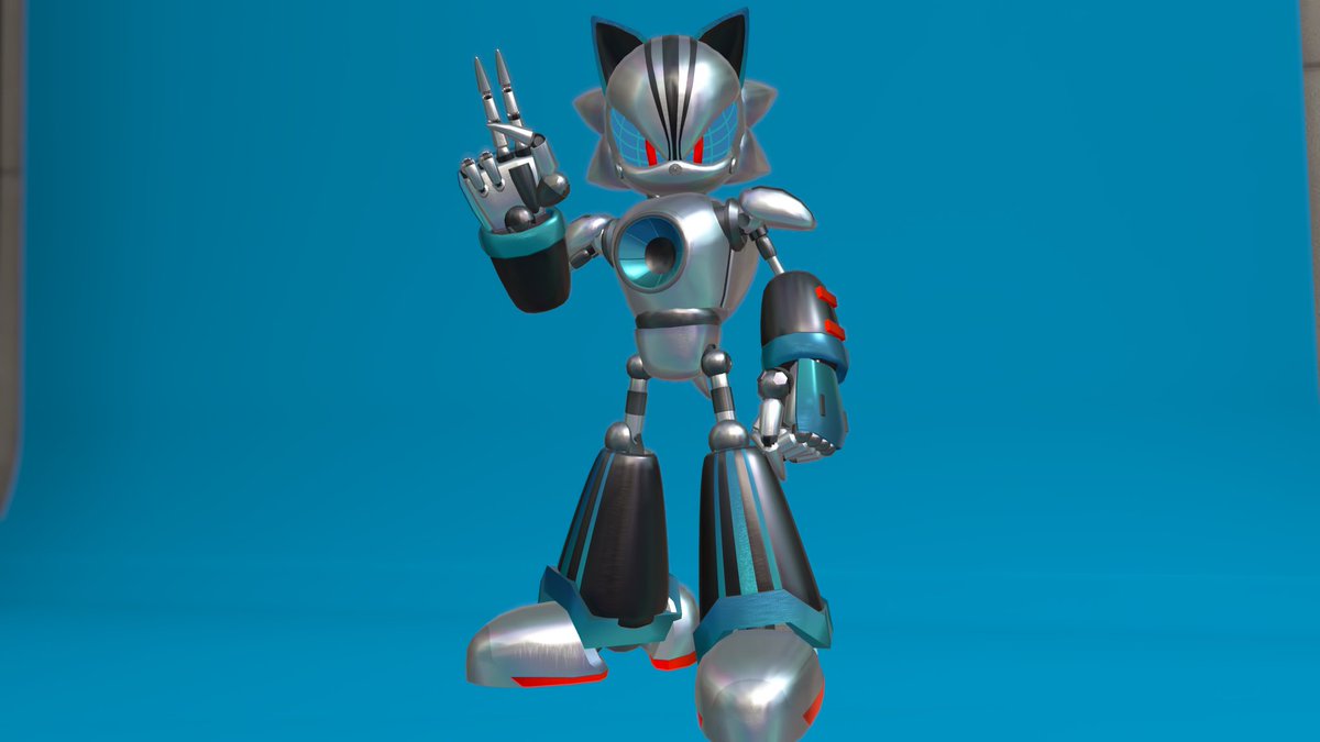 KomasanDoc's tweet photo. |Private models|
Go check out the people they do amazing work and are awesome people
Base model metal sonic:@BeepBoopTheBot 
Shadow model was from scratch and
My Malewife did Edits for them:@GemKingRouge 
#MetalSonic #ShadowTheHedgehog #VRChat https://t.co/qjTaBgRMj2