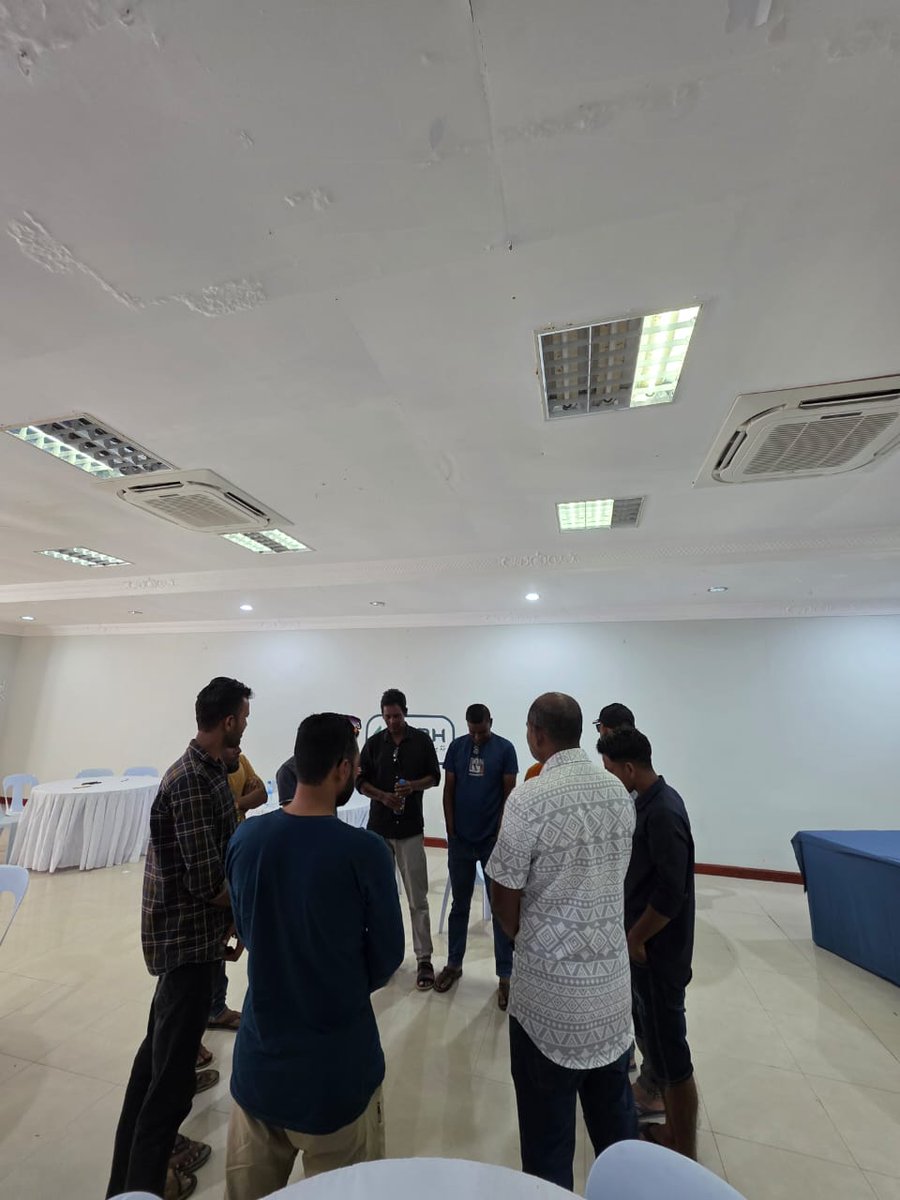 HPA_MV's tweet photo. Migrant peer volunteers training was conducted in Laamu Gan. Our volunteers are now ready to make a positive impact in their communities!
#BehaviorChangeCommunication
#Migranthealth https://t.co/AlfWhNPf6n