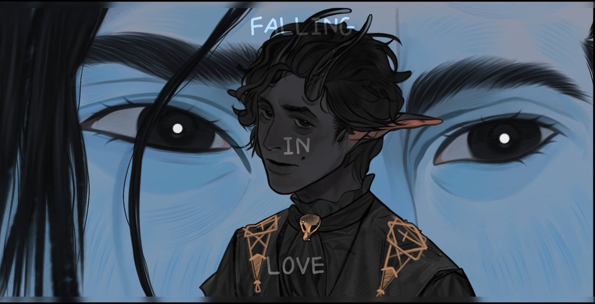 – Phantom and Rain. Ghost

It was very unusual to draw Rain's eyes so close
#Raimtom #ghostband #ghoulband #phantomghost #rainghost #art