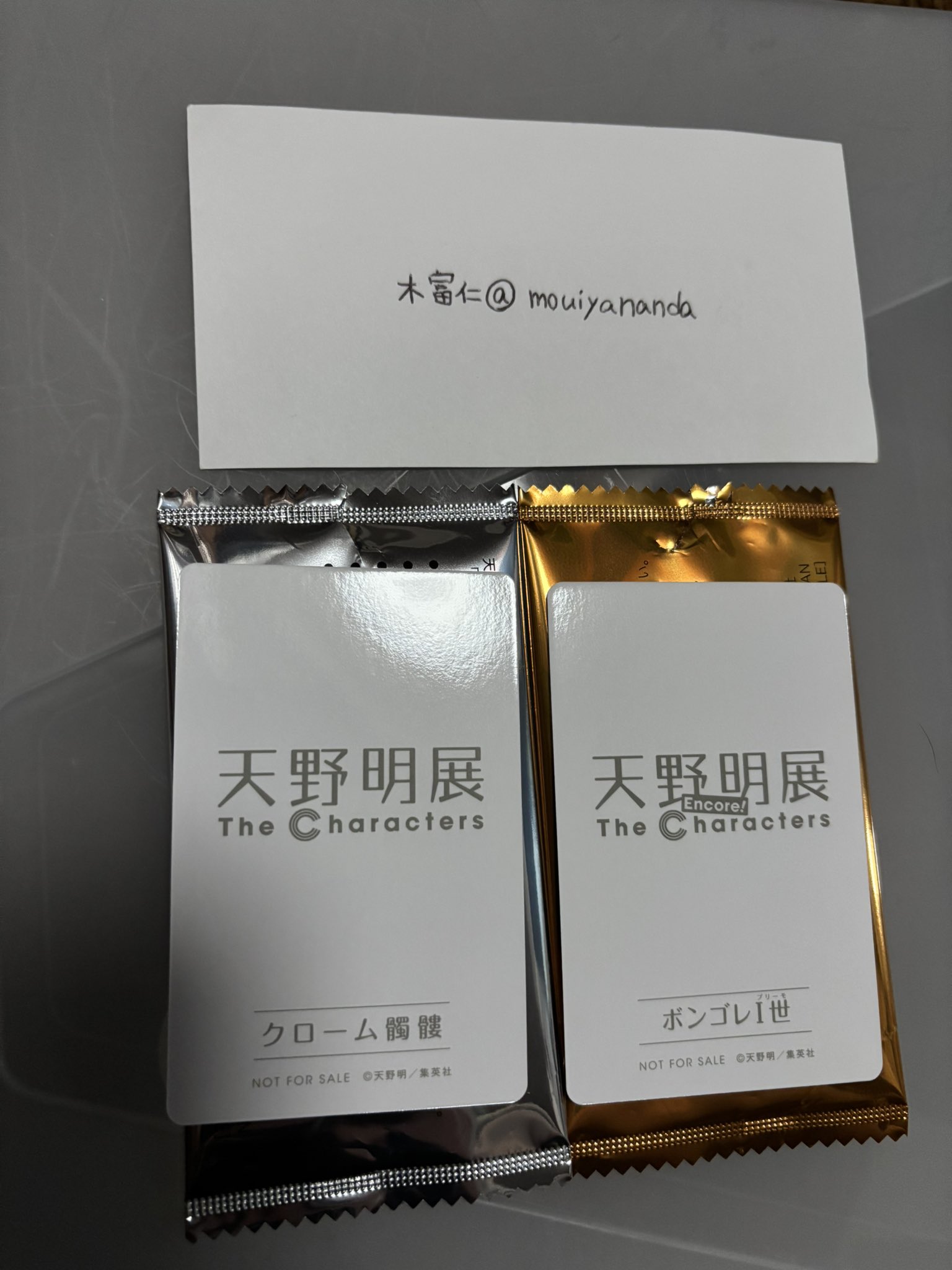 天野明展 超ツナ 物販 自撮り風 マグネットステッカー 沢田綱吉 天野明展