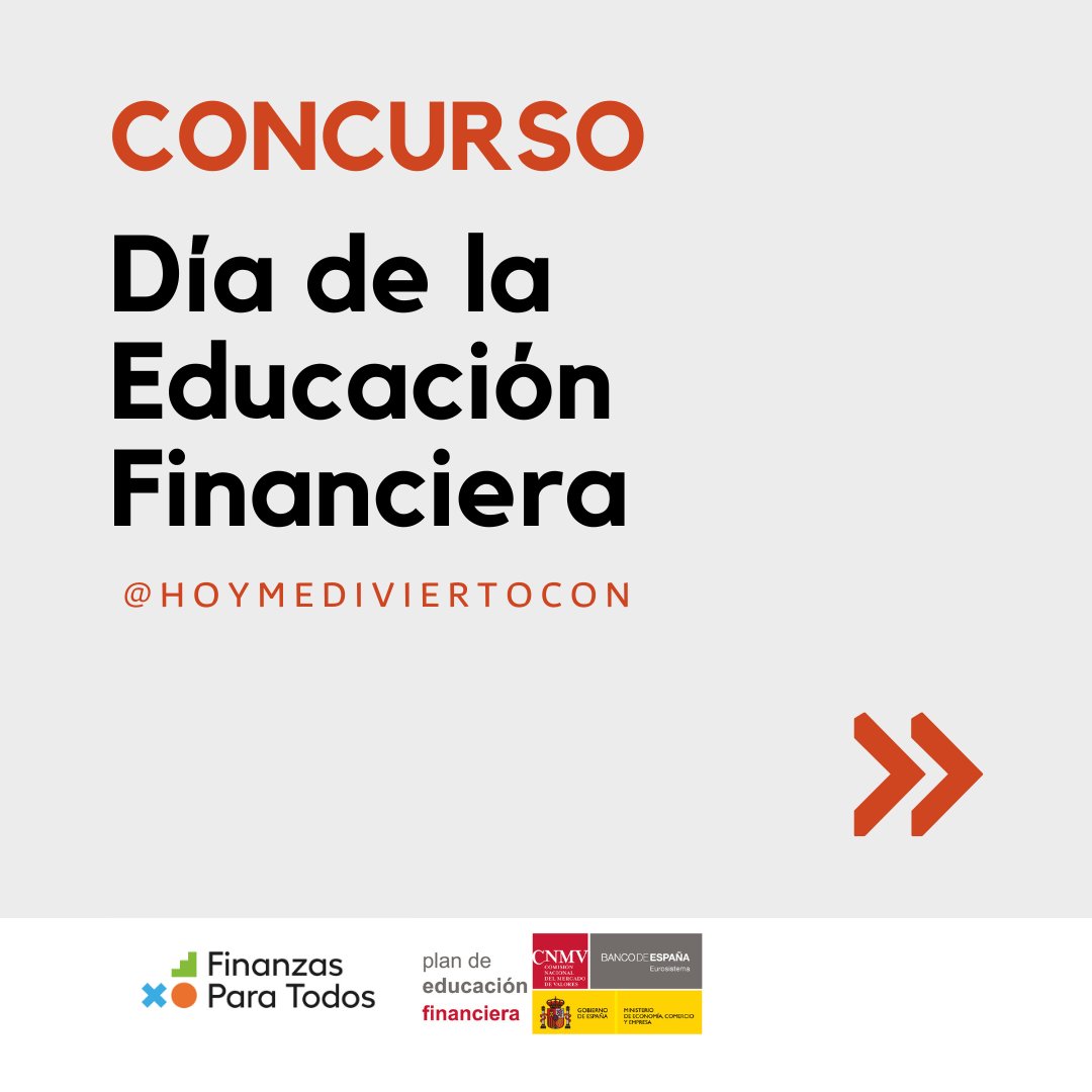 Con motivo del #DíaDeLaEducaciónFinanciera, desde hemos lanzado en Instagram un concurso para poner a prueba los conocimientos financieros del alumnado de forma divertida.

🎯 ¡Anima a tus estudiantes a participar!
👉 Encuentra todos los detalles aquí: instagram.com/p/DPddtF8javN/…