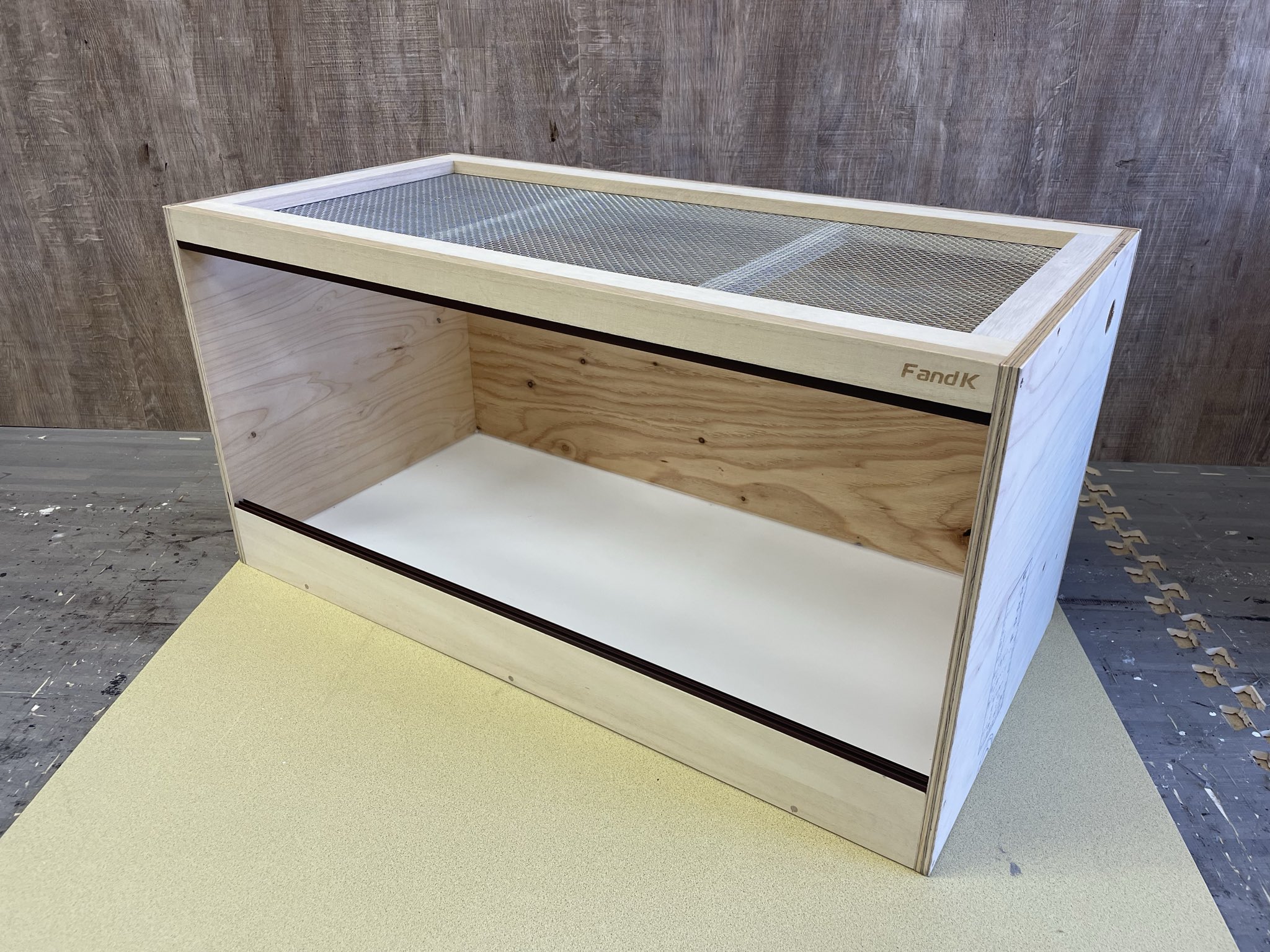 OSB木製ケージ(未使用)2個セット OSB木製ケージ(未使用)2個セット