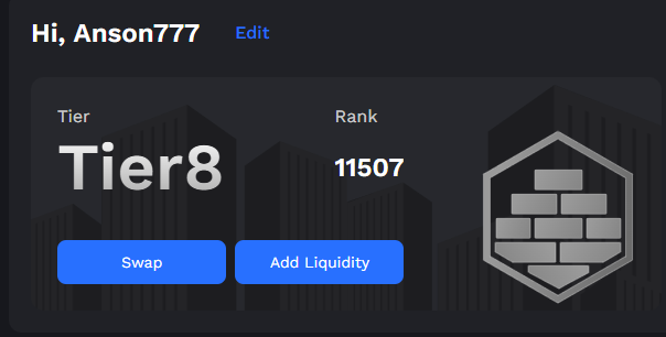 gMMT <a href="/MMTFinance/">MomentumⓂ️Ⓜ️T</a> 

感谢Eric 张总给我们整理 <a href="/MMTFinance/">MomentumⓂ️Ⓜ️T</a> Tier等级的划分.

Tier9：20001+
Tier8：10001-20000
Tier7：5001-10000
Tier6：2501-5000
Tier5：1001-2500
Tier4：501-1000
Tier3：251-500
Tier2：101-250
Tier1：1-100

社区份额 $MMT 与Tier等级正相关，等级越高空投越多！