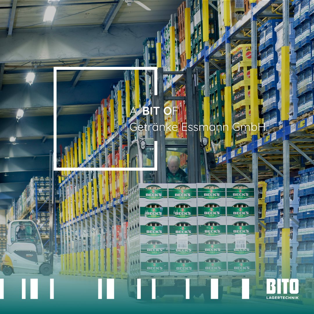 BITOAlmacenaje's tweet photo. Getränke Essmann GmbH optimiza su logística con estanterías dinámicas de palets BITO. Una solución eficiente para gestionar una creciente variedad de productos. 

Más info 🔗 https://t.co/2YV4VasWU7 https://t.co/iOKPPGmA62