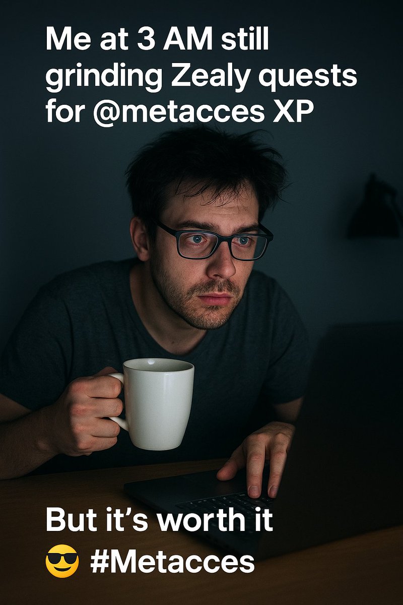 ox90_666's tweet image. 3AM, caffeine in my veins, XP on my mind. @metacces  got me grinding hard☕ #Metacces