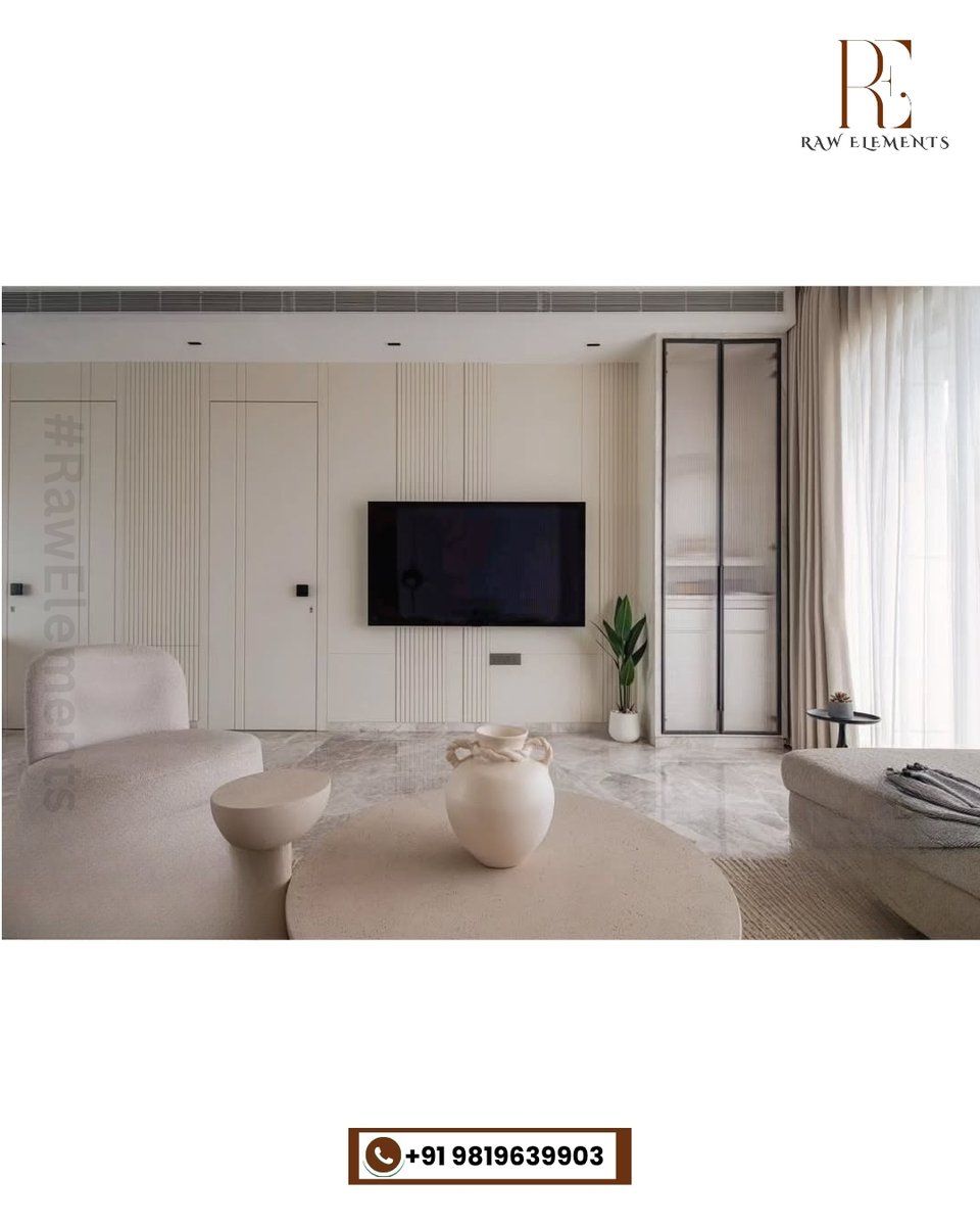 rawelements03's tweet image. Great design isn’t seen — it’s felt. Every corner whispers intention, every detail breathes elegance, and the space itself becomes an experience.

📞 Contact us: 9819639903
📧 Email: rawelements01@gmail.com

#DesignThatSpeaks #TimelessInteriors #LuxurySpaces #InteriorElegance