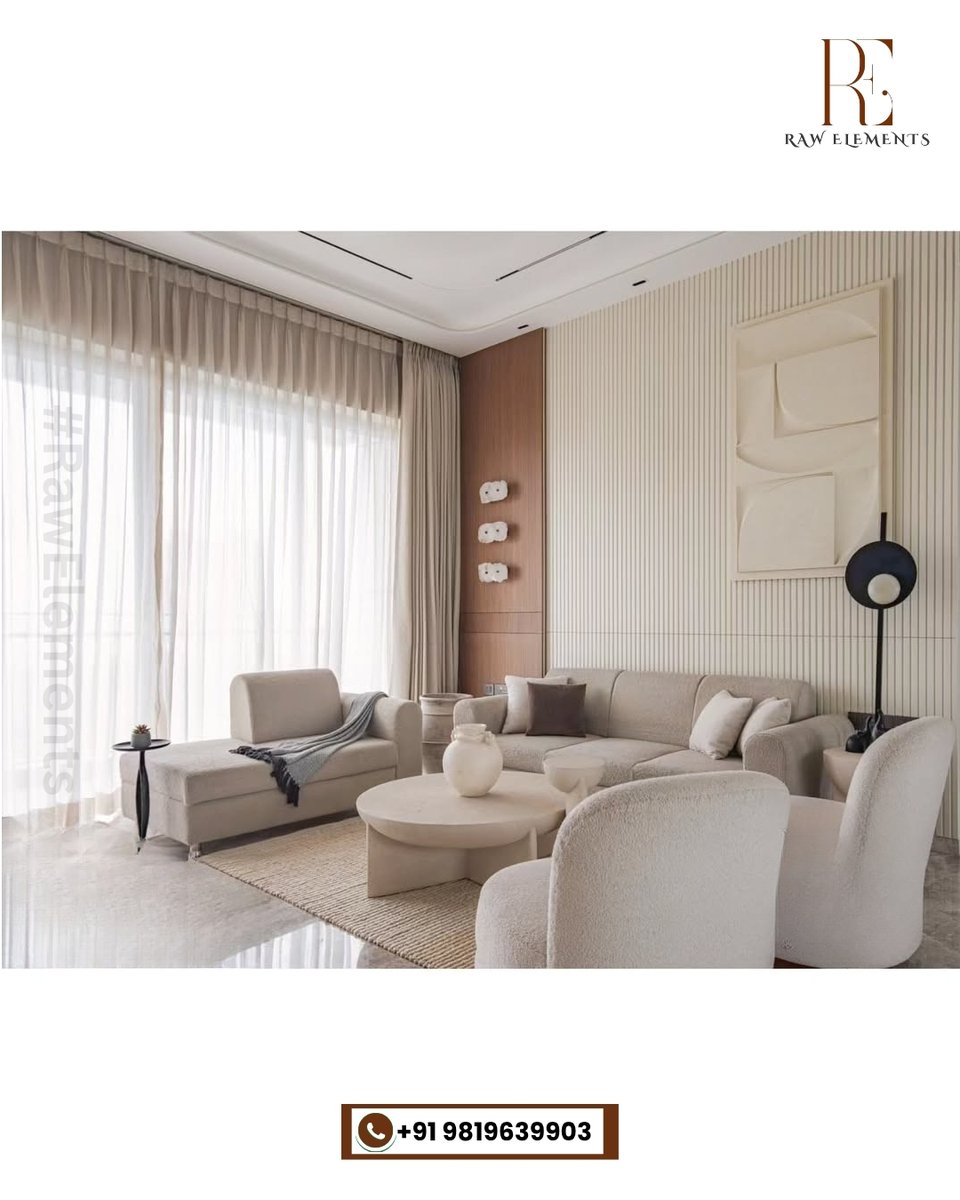 rawelements03's tweet image. Great design isn’t seen — it’s felt. Every corner whispers intention, every detail breathes elegance, and the space itself becomes an experience.

📞 Contact us: 9819639903
📧 Email: rawelements01@gmail.com

#DesignThatSpeaks #TimelessInteriors #LuxurySpaces #InteriorElegance