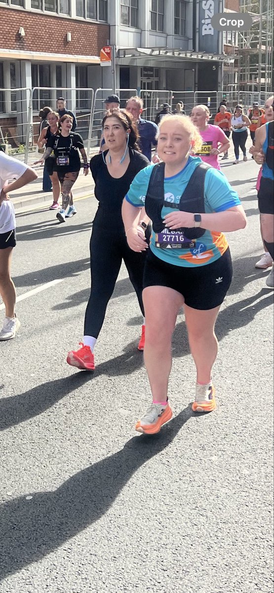 teah34's tweet photo. Lovely atmosphere in the capital yesterday for the #CardiffHalf 
The sweat, tears and smiles at the end were all worth it and both ran for two charities that are close to us as a family !! https://t.co/xCSPblaD7b