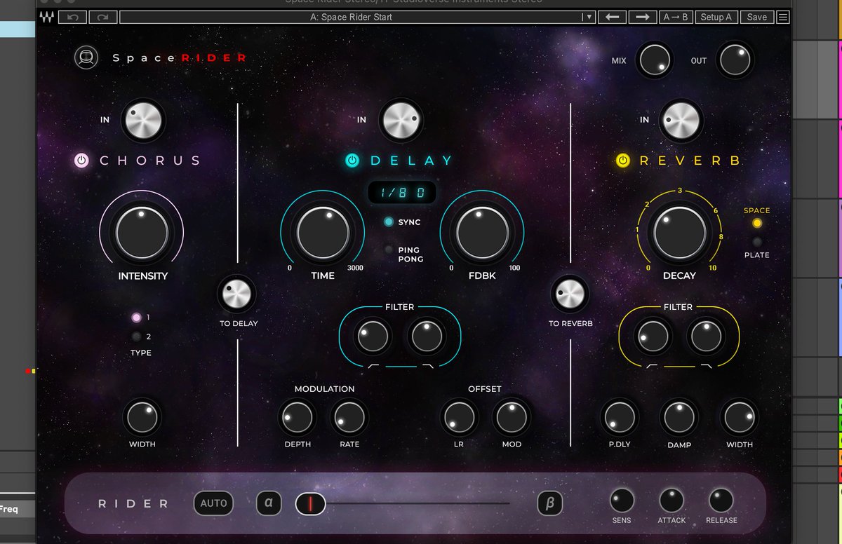 djrena_jp's tweet image. Chorus、Delay、Reverbを1つにまとめた最新系エフェクト。
シンセにもボーカルにも合う“宇宙感”あるサウンドデザインができる🌌🚀
#pr #blackfriday
@minetjp
@WavesAudioJapan