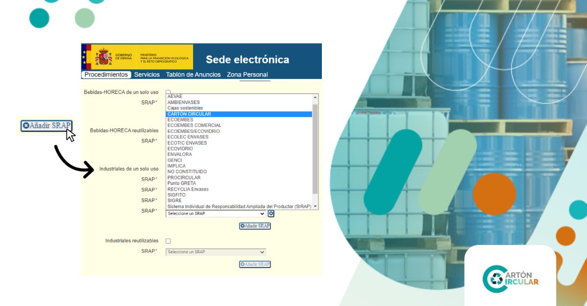 📢 Abierto el plazo para modificar la inscripción en el RPP del <a href="/mitecogob/">Transición Ecológica y Reto Demográfico</a>.
🗓️ Durante el último trimestre puedes actualizar tu #SCRAP.
♻️ Si eres adherido, selecciona #CartónCircular para las categorías industriales de un solo uso y reutilizables.
✉️ info@cartoncircular.es