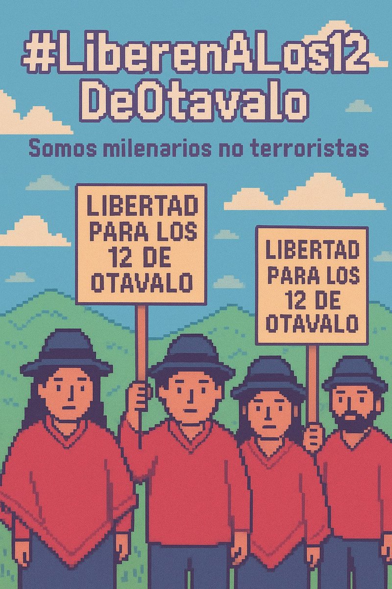 Mañana en Portoviejo se leerá la sentencia del pedido de #HabeasCorpus para los 12 detenidos en Otavalo.

No se respetó el debido proceso, normas internacionales de pueblos indígenas y fueron trasladados como integrantes de GDO
#Libertad12DeOtavalo
<a href="/CJudicaturaEc/">Consejo de la Judicatura</a> <a href="/MayraBr28848244/">Mayra Bravo Zambrano</a>