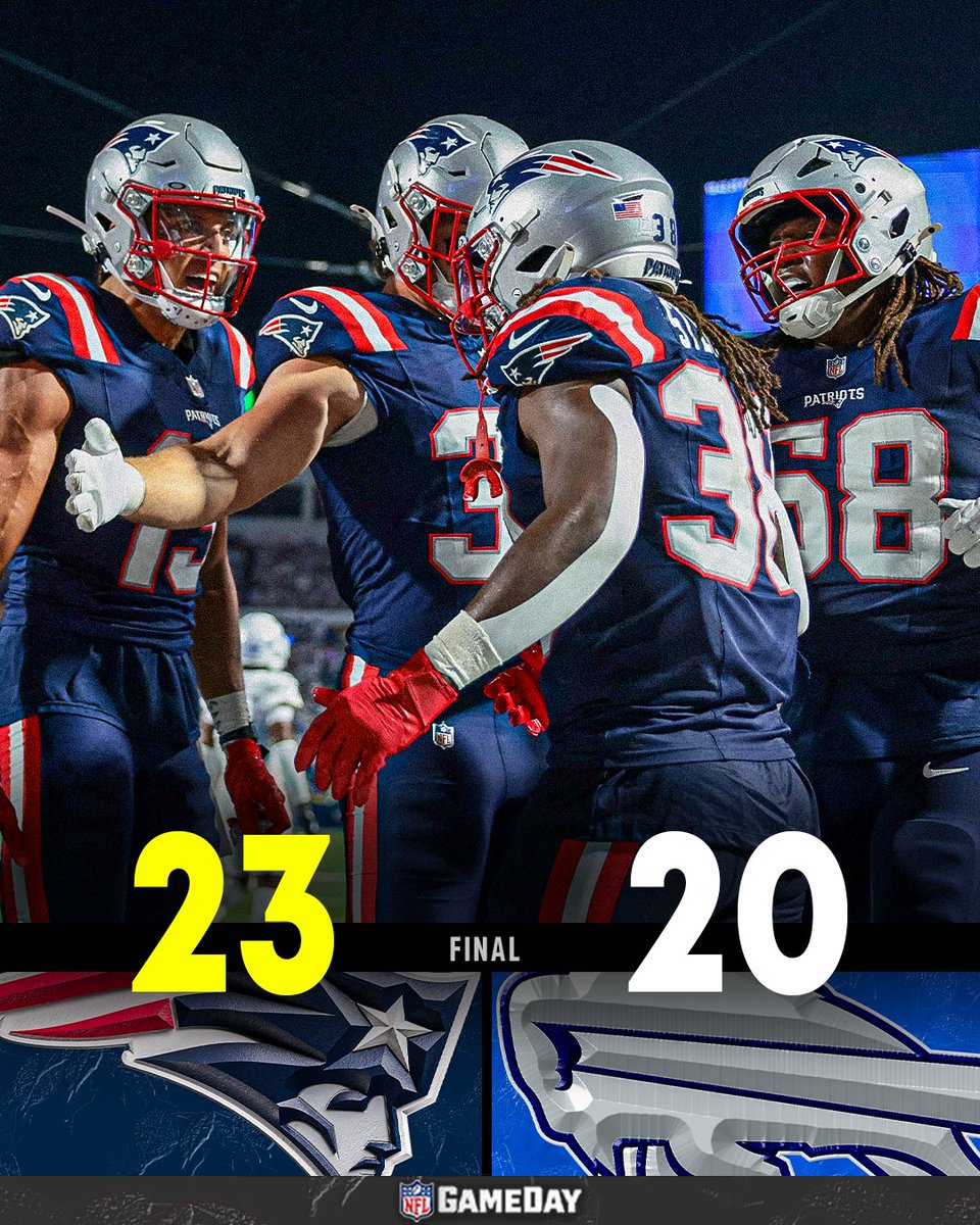 Pats pull it off in primetime! 😯

NEvsBUF | #NEPats